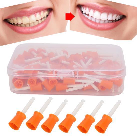 100 Pezzi Tazza Per Profilassi Dentale Spazzola Lucidante In Gomma) 2307 It - Foto 7