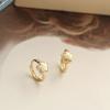 Glossy Earrings Floral Earrings Simple and Atmospheric Sweet Style New Style