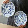 Keramikteller im Retro-Chinesischen Stil, High-End Hotelrestaurant, Pastateller, Köstliche Gerichte, Fischteller, Einzigartiges Haushaltsgeschirr