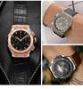 Orologio in Pelle di Mucca per HUBLOT Hengbao Yubo Classic Fusion Big Bang Cinturino in Silicone Pelle Vera Uomo 26-19mm