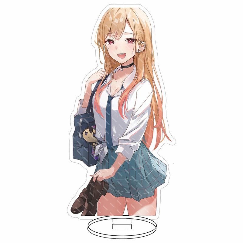 16Cm Anime My Dress Up Darling Series Acrylic Stand Cute Cartoon Character Kitagawa Marin Gojo Wakana Creativity Stand Toy