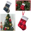 Christmas Small Stockings Gifts Bag Fireplace Decoration Holiday Xmas Party