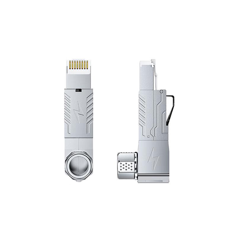 Shanze MDC74 CAT7 Toolless RJ45 Right-Angle Connector