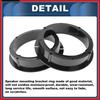 Speaker Spacer Ring Tweeter Speaker Spacer Adaptor for Volkswagen for 6.5" 2Pc