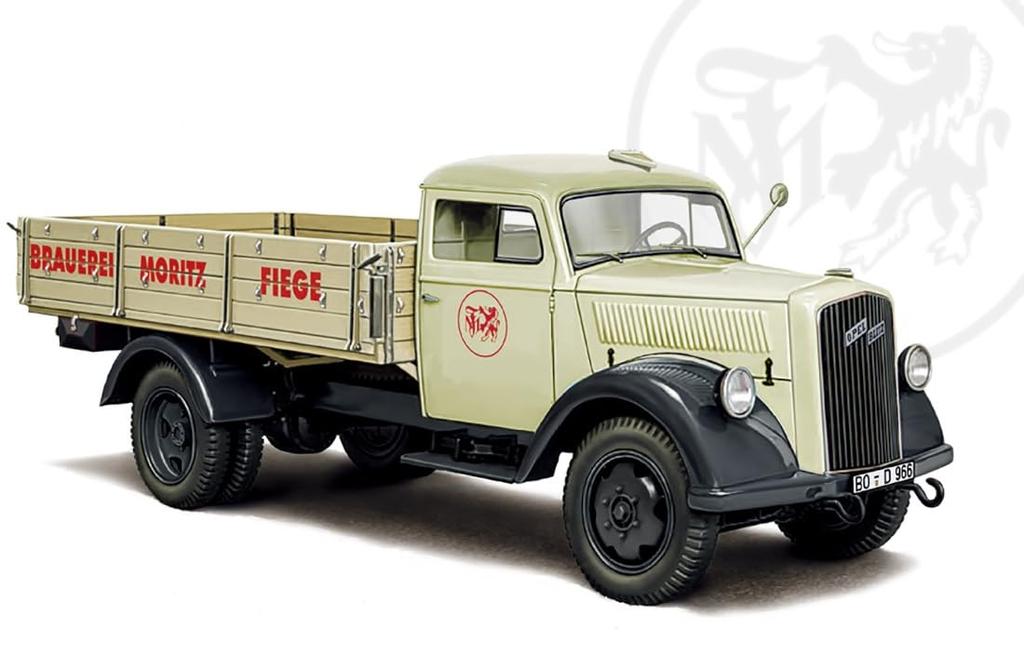 ITALERI Escala Opel Blitz Caminhão Clássico Kit de Modelo de Plástico IT3960 1/24