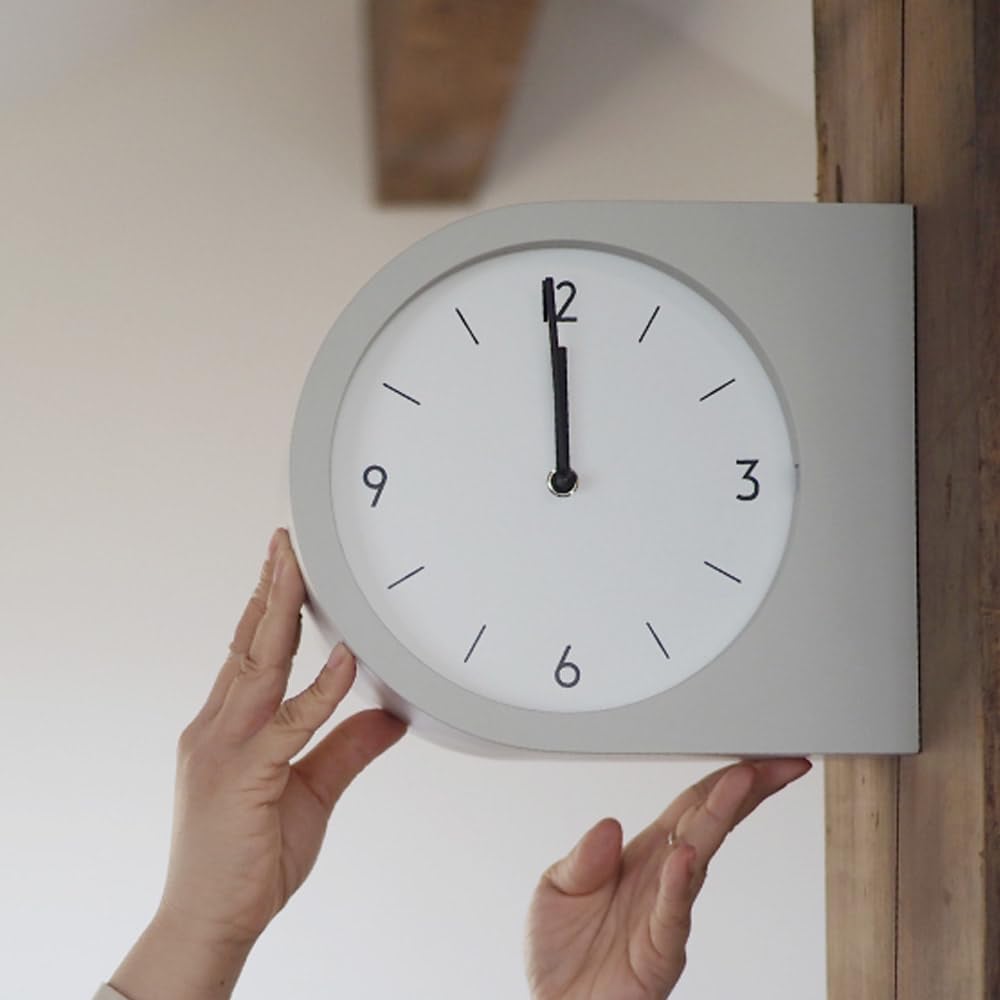 Interform Wall Clock CL-4462BK Mated Black