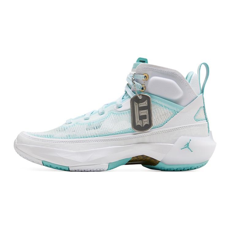 (GS) Air Jordan 37 x Guo Ailun White Island Green Kids DX3381-173 EU 36