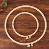 7-32cm DIY Frame Embroidery Hoop Ring Needlecraft Cross Stitch Machine Round Loop Beginners Hand Household Sewing Tools