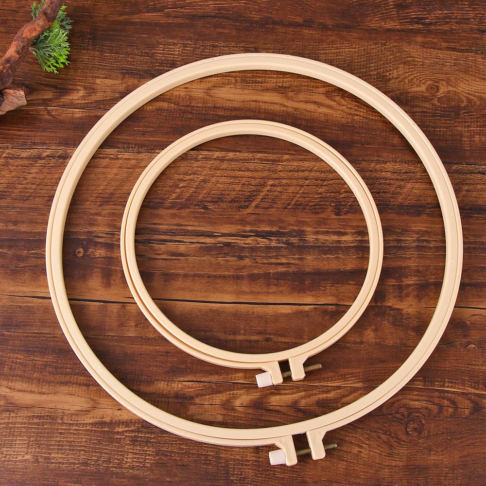 7-32cm DIY Frame Embroidery Hoop Ring Needlecraft Cross Stitch Machine Round Loop Beginners Hand Household Sewing Tools
