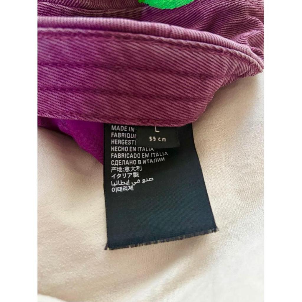 Used BALENCIAGA BB Logo Cap Purple L size