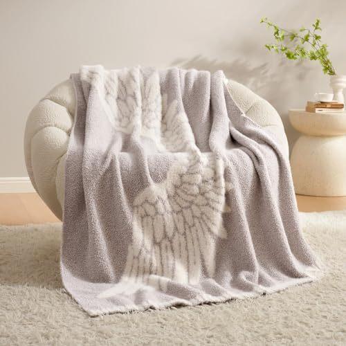 Angel Print Blanket Soft Comfortable Flannel Blanket Sheets Sofa Nap Blanket