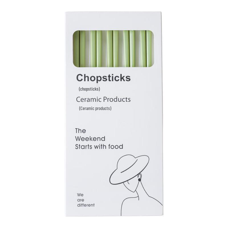 Cartoon Ceramic Chopsticks Gift Set