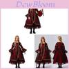 Halloween Child Vampire Costume For Kids With Spandex Fabric For Stage Performance