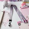 Cartoon Mobile Phone Lanyard with Cute Neck Strap, ID Badge & Meal Card Holder, Keychain Attachment