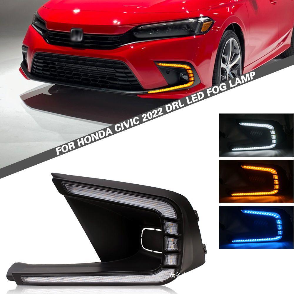 11th Gen Honda Civic (2020/21) Front LED Fog & Daytime Running Lights