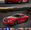 Compatible Ford Mustang 2015-2023 RTR Side Skirt Decorative Strips, Injection Molded PP