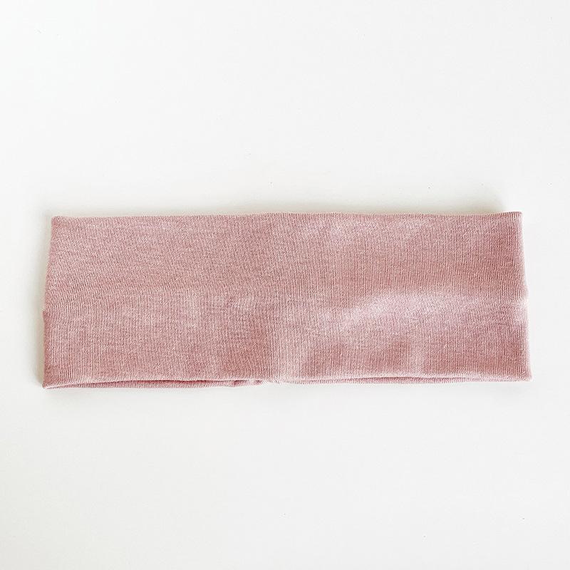 

Однотонная вязаная спортивная повязка на голову, широкая эластичная повязка для волос для йоги, головные уборы для бега, фитнеса, женская повязка на голову, повязка для волос, нить