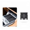 For Zeekr 9X 2025 2026 Center Console Wireless Charging Suede Decor Sticker Anti-scratched Sticker Accessories