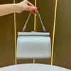 European Retro Handbag With Chain Lock For Daily Office And Casual Use
