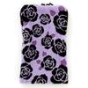 ANNA SUI Zippered Towel and Bottle Case with Rose Embroidery (Purple) Women's 001082-0002-02