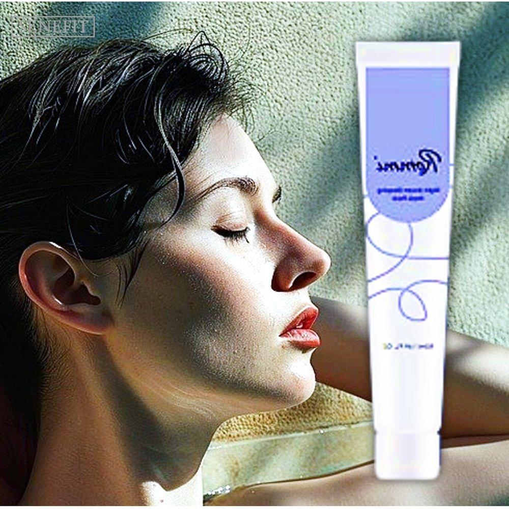 Apply sleep tone-up cream and sleep pack and sleep nose pack 50ml
