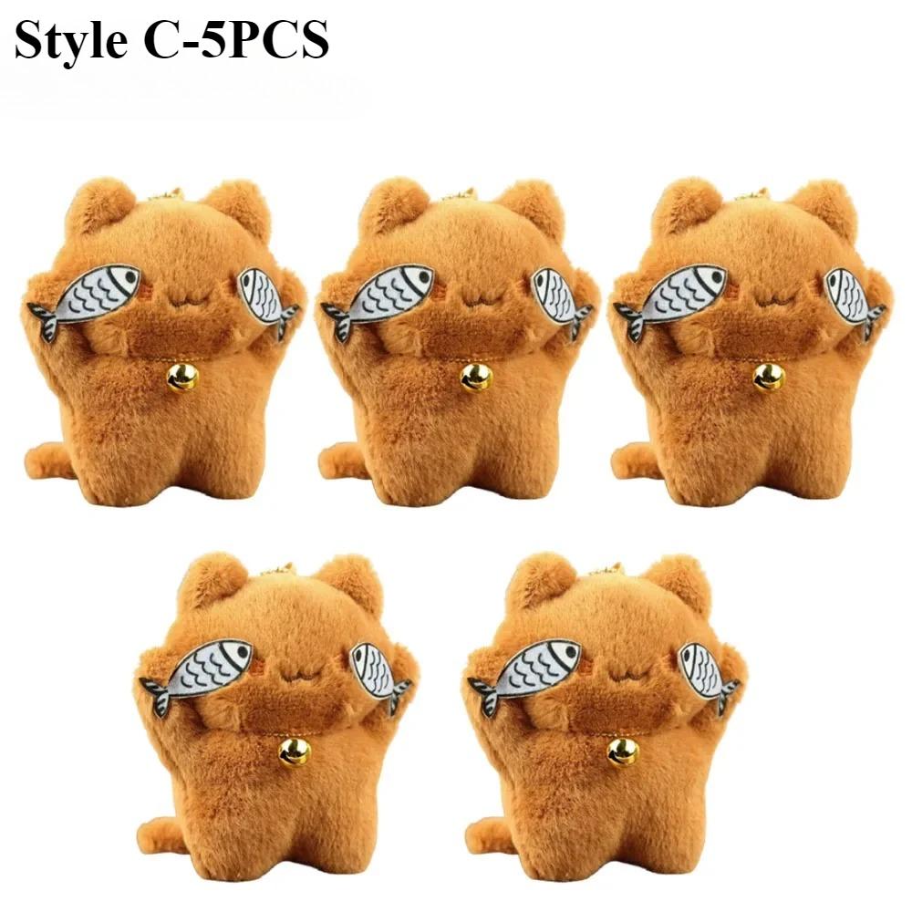 1-20PC Cute Black Cat Plush Toy Doll Small Pendant Cuddly Pillow Cushion Ins Black Cat Plush Toy Doll for Boy Girl Brithday Gift