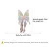 Cute Big Bow Princess Style Girl Woven Hair Strap Hair Clip With Long Tail Headwear Hair Accessories