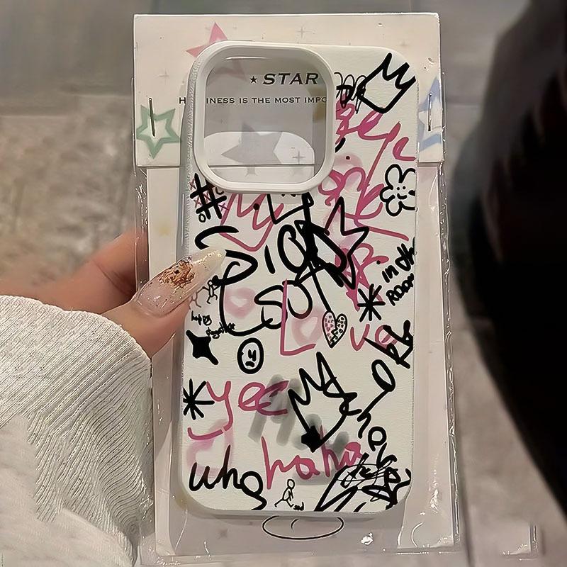 

Painted Design Patterns Phone Case For iPhone 17 16 15 14 13 12 11 Pro Max XS XR Plus 17 Air 17 Pro Soft TPU Cover iphone 17 Pro