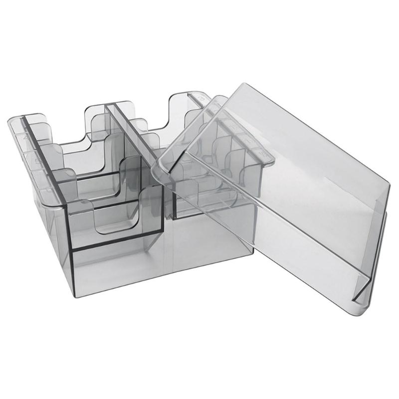 Practical Plastic Clippers Guard Holder Designed To Prevent Loss And Damage Storage Box For Barbers And Home Use