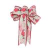 Colorful Christmas Bow Decorations Versatile Fabric Bow Tie For Festive Holiday Cheer