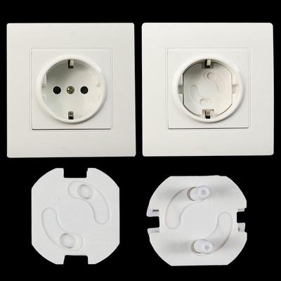 12PC Baby Self Adhesive Power Socket Cover with Turn Mechanism Socket Protection