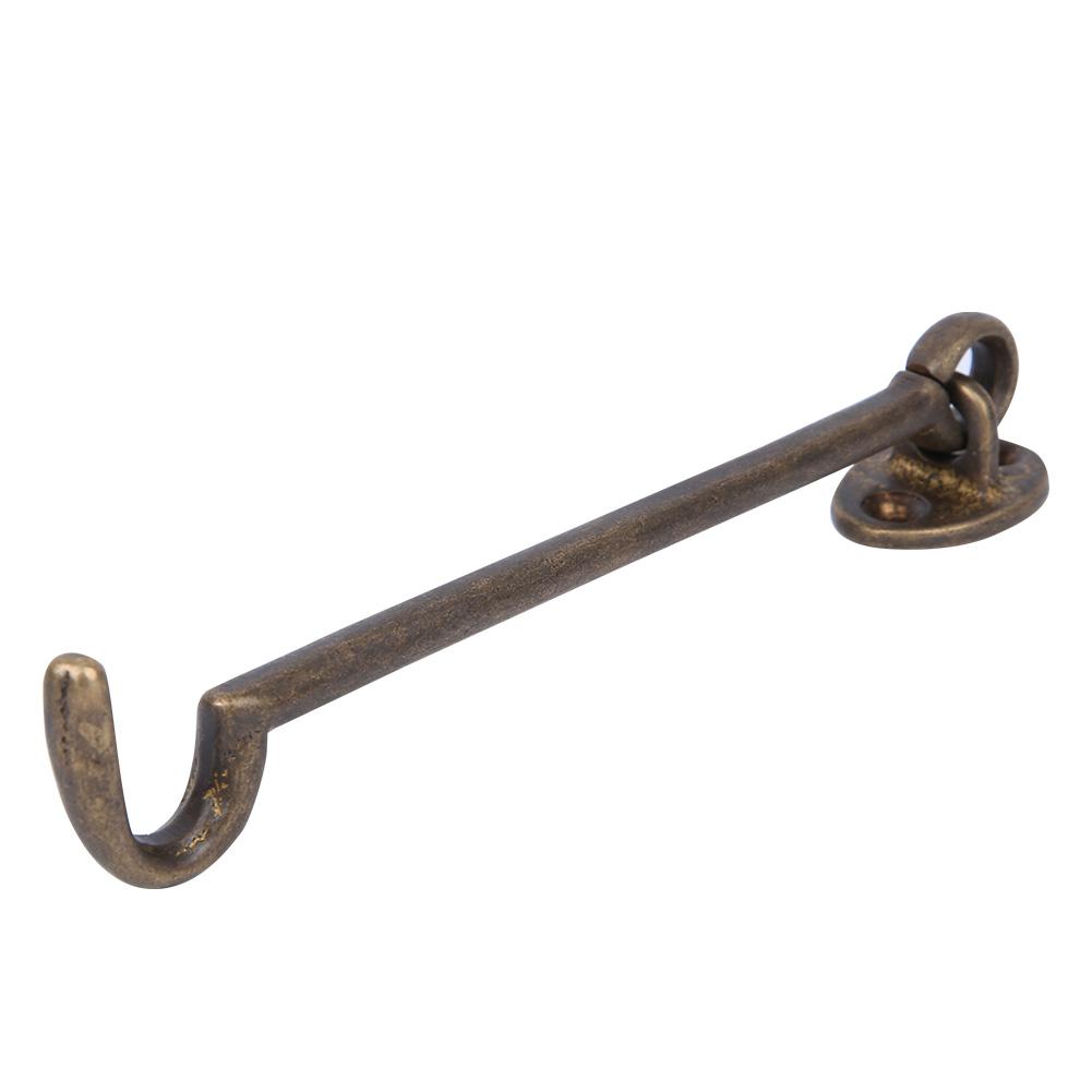 Chinese Style Window Latches Antique Brass Security Window Stay Hook Wind Brace