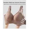 Plus Size Seamless Bra Women Large Bust Gathering Sports Bra Invisible Wireless Underwear
