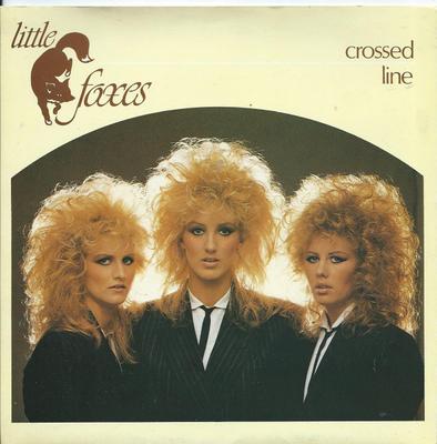 7palcová deska LITTLE FOXES - Crossed Line CD2 C&D, Phonogram 1983 UK Dance & Electronica Použitá