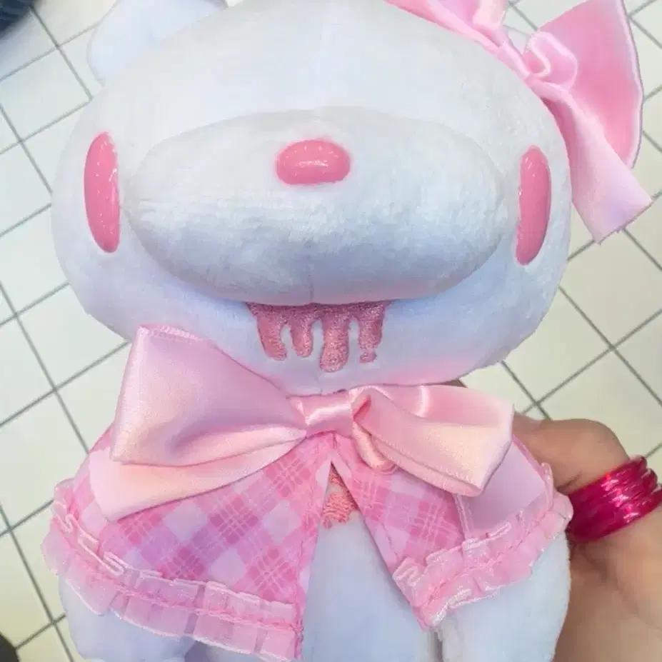 Gloomy Bear White Pink Lolita