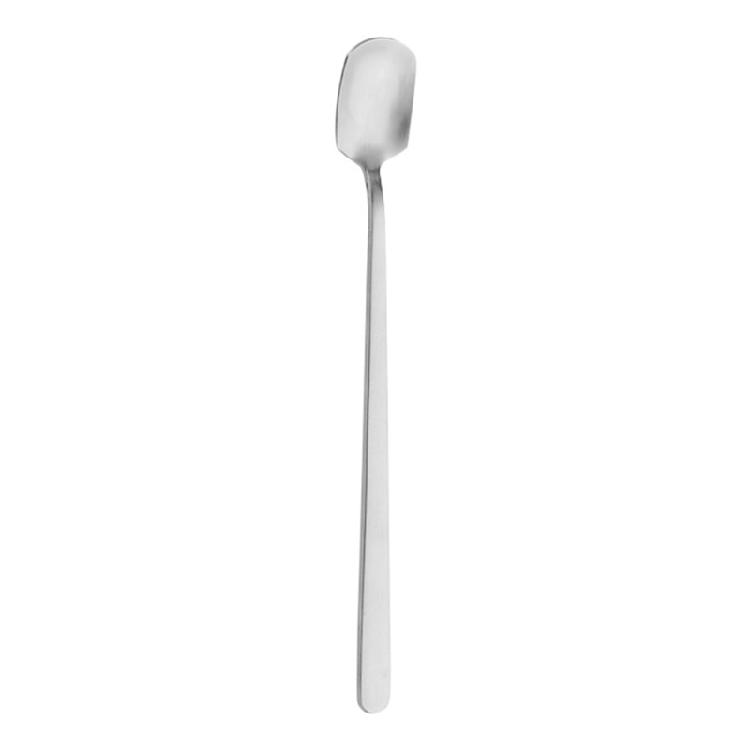 

Long Handle Coffee Stirring Spoons Metal Steel Coffee Dessert Spoon Ice Creams Spoons Tableware Easy to Clean 14.5cm срібний