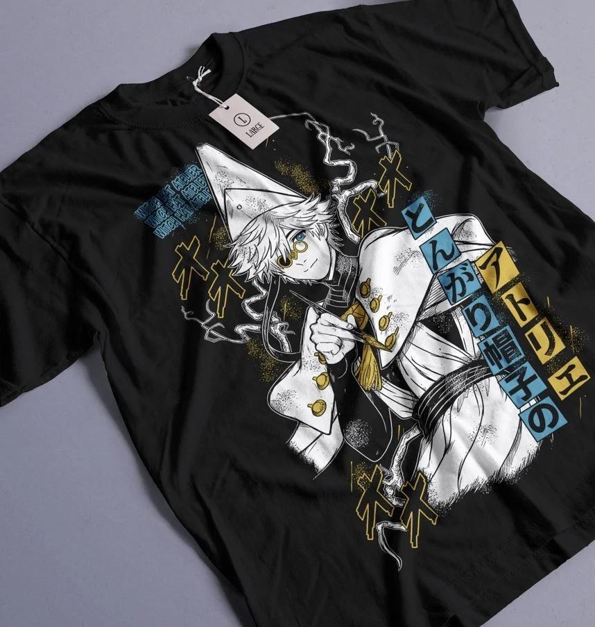 Witch Hat Atelier Qifrey Graphic TShirt Whimsical Mage Unisex Anime Tee S