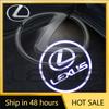 2026 Hot Interior Stickers Led HD Car Door Welcome Light Projector Lamps For RX ES GX LS LX IS GS RC UX Series ES200 ES250