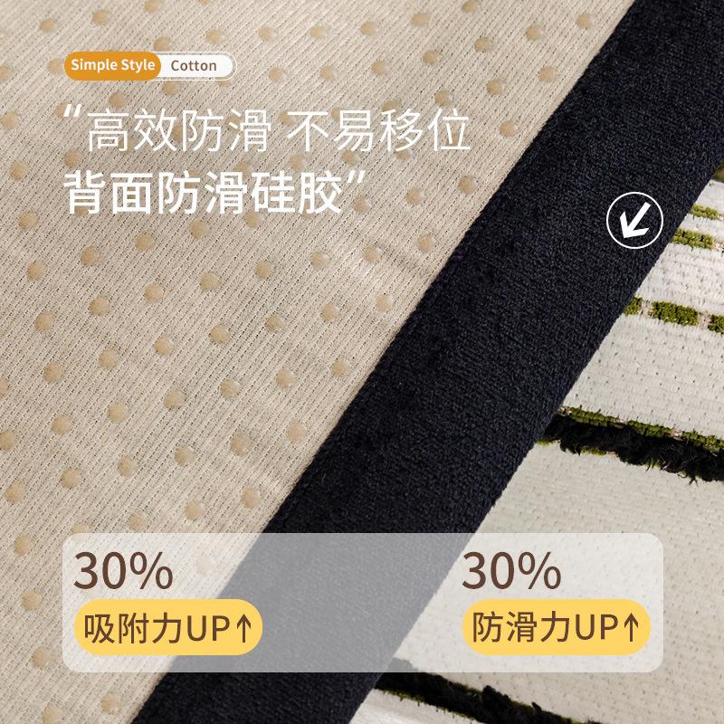 Chenier Sofa Cushion, Universal In All Seasons, Non-Slip, Modern High-End Straight-Row Fabric Sofa Cushion