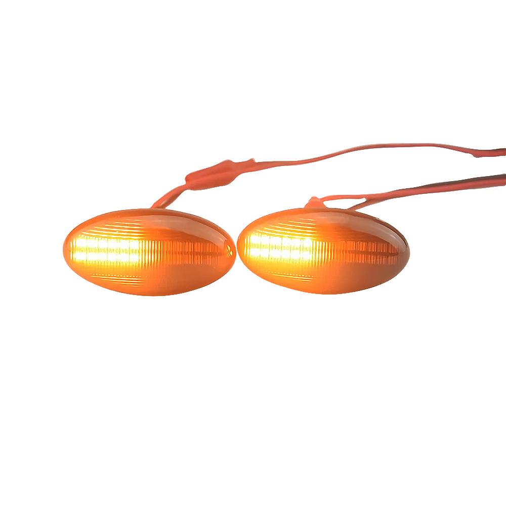 Dynamic Fender Turn Signal For Peugeot Citroen C1 C2 C3 C5 C6 107 206 307 207 407 607 1007 Berlingo Jumpy Led Light Side MarkerTurn Signal 2