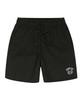 MOZMOZ Laurel Embroidered Training Shorts Black