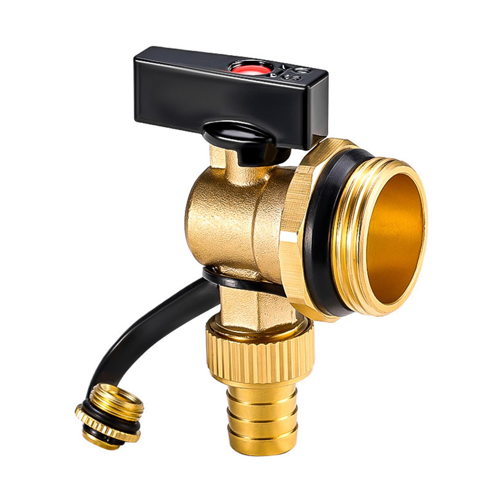 

Copper Underfloor Heating Distributor Valves Large Flows Floor Heating Drain Valves Water Separator Easy to Install