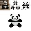 Panda Plush Toy With Soft Crystal Velvet Material For Gifts And Collectors