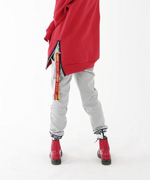 Oemjiti Easy String Pants Gray