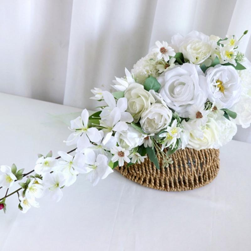 Tassels Water Droplet Bouquets Waterfall Bouquets Elegant Beautiful Flowers for Bride's Wedding Ceremony