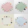 Baby Plush Comforter Sleep Aid With Solid Color For Newborns And Infants