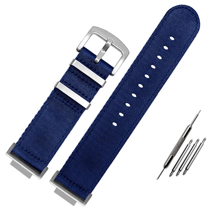 Cinturino in nylon 22mm Adattatore in acciaio inossidabile 16mm per Casio G-Shock GA-110/100/120 GD-100 DW-5600 5610 Connettore cinturino