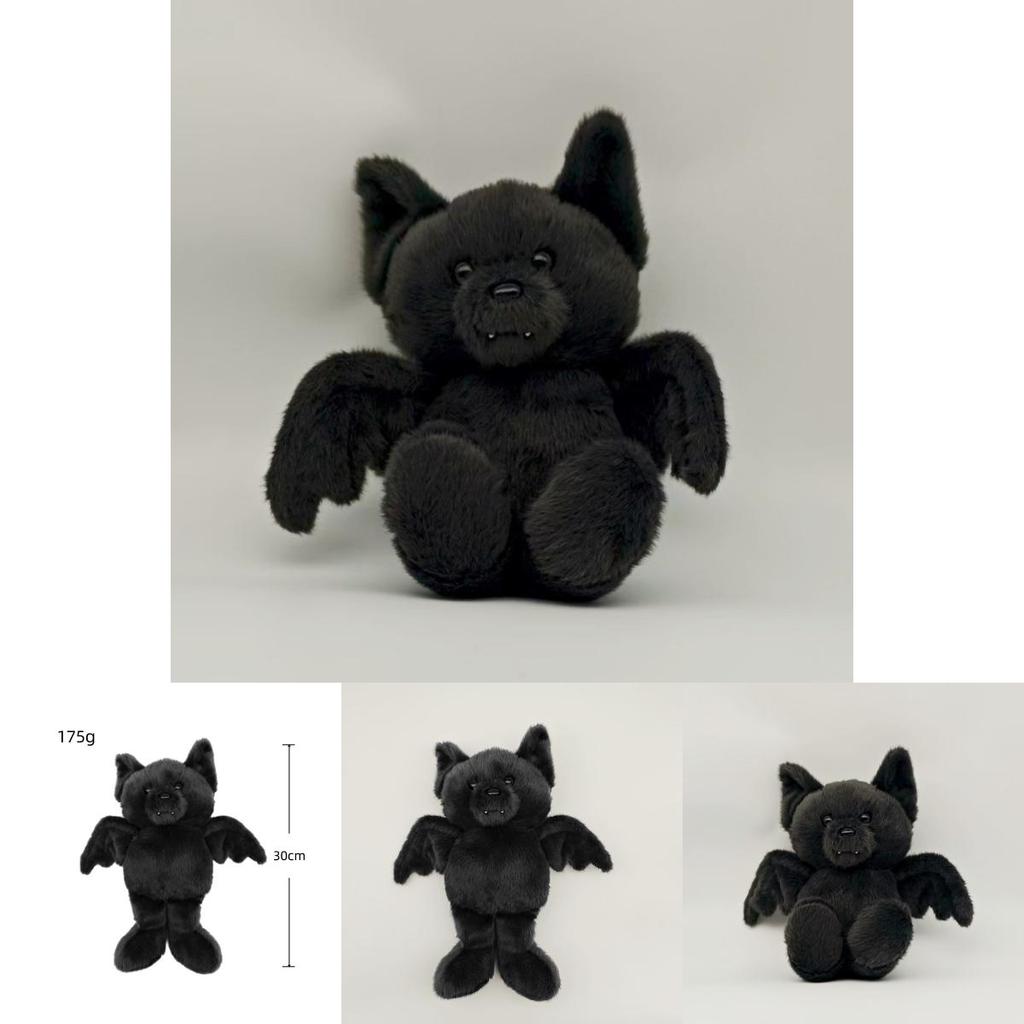 Halloween Bat Plush Toy Soft Short Plush Animal Doll For Kids And Collectors