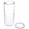 Marks International WECK Glass Storage Container, Straight, 1000ml, WE-908