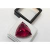 Stunning Red Color Ruby Mozambique Trillion Cut 32+ Ct Certified Loose Gemstone